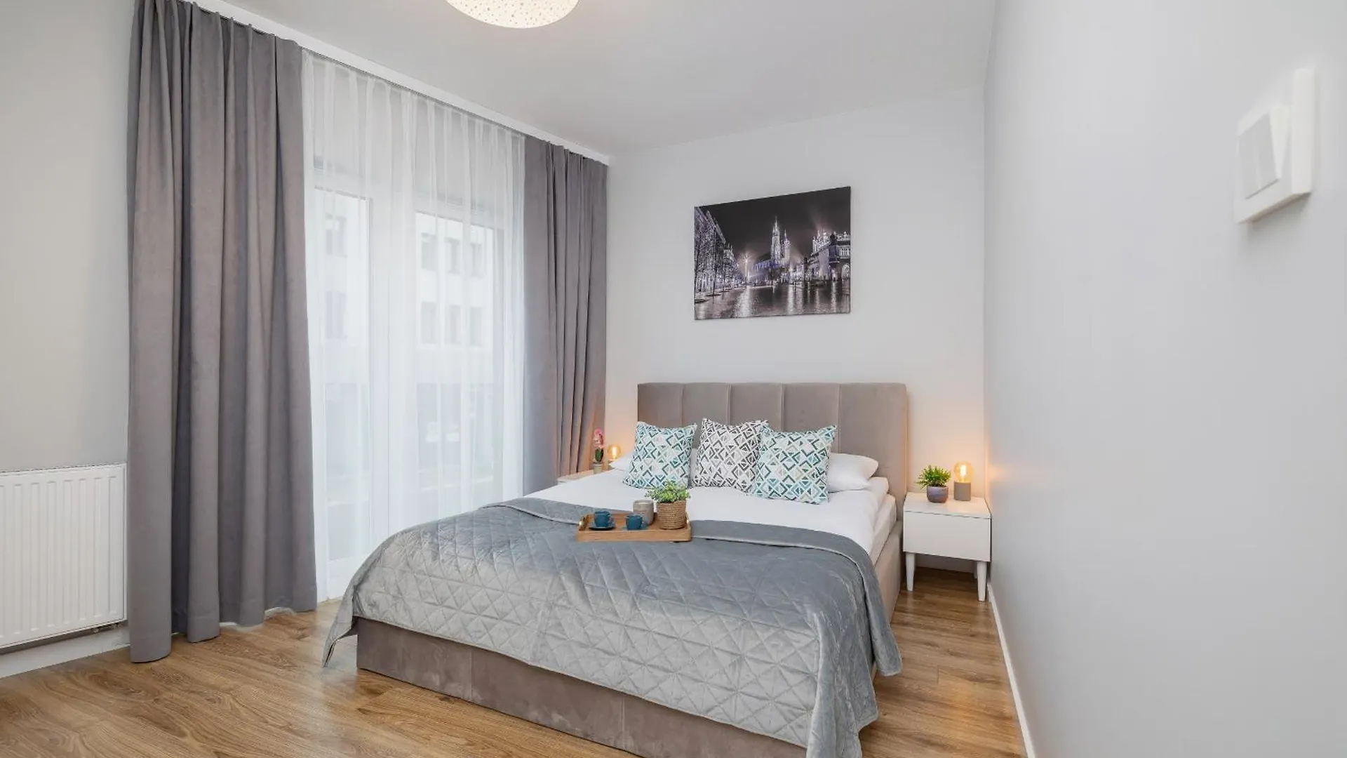 Kielkowskiego Modern & Comfy Apartment With Balcony Cracow By Noclegi Renters Krakow